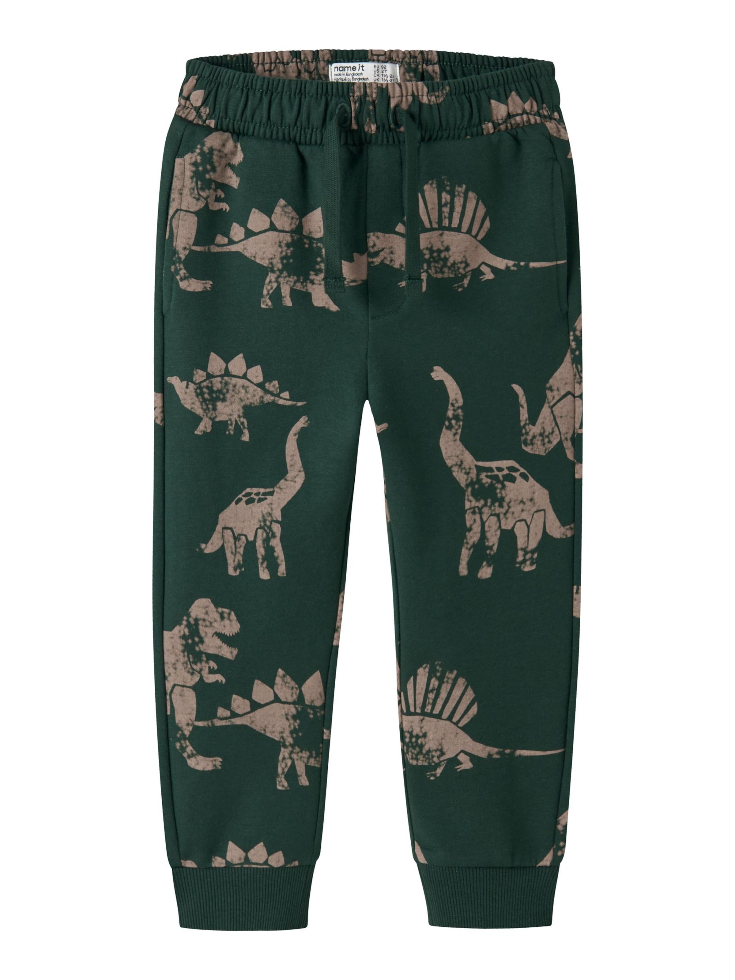 NAME IT Regular Broek in Groen: voorkant
