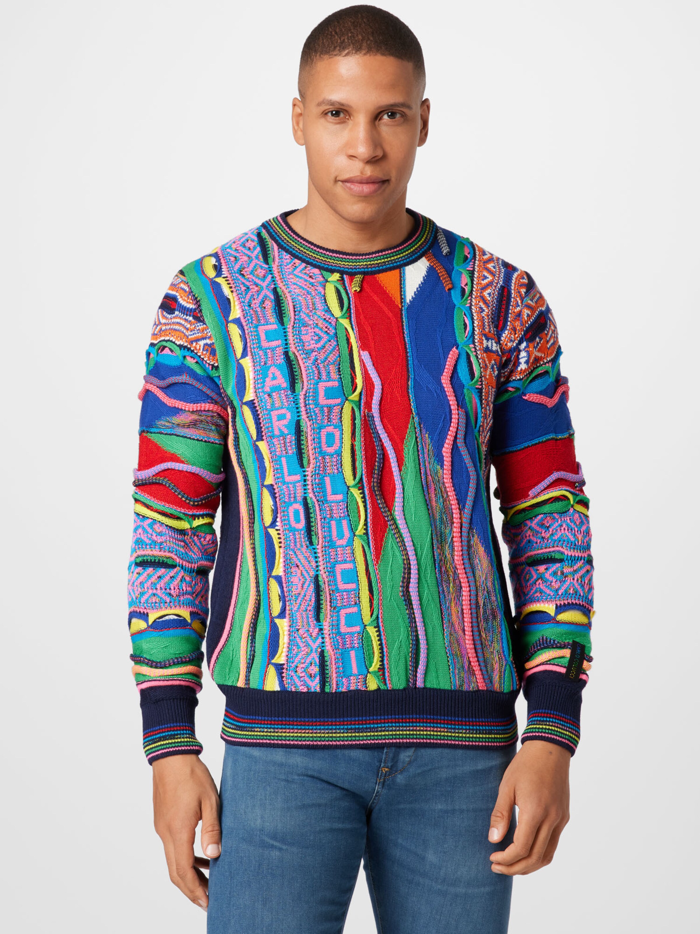 Carlo Colucci Sweater in Blue | ABOUT YOU