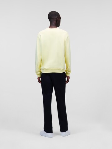 Karl Lagerfeld Sweatshirt 'Ikonik' i gul