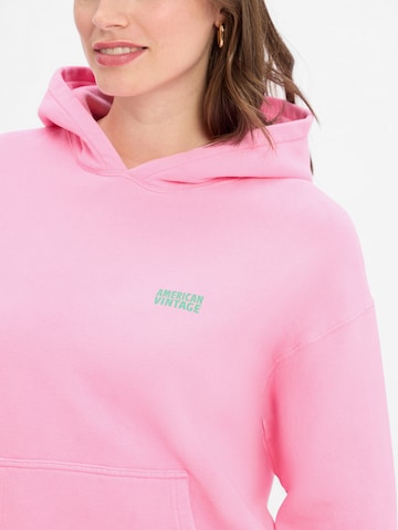 Sweat-shirt ' Izubird ' AMERICAN VINTAGE en rose