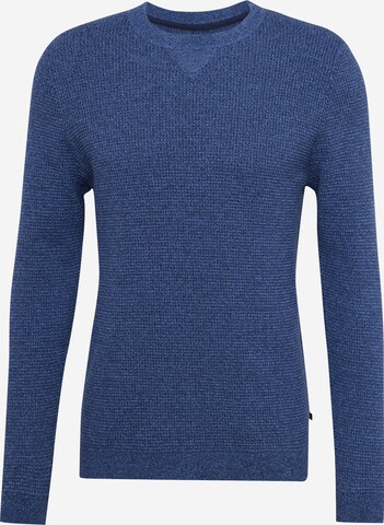 Pull-over QS en bleu : devant