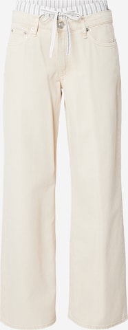 Loosefit Jean 'SAIGE' rag & bone en beige : devant