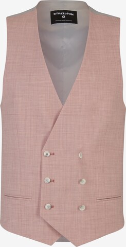 STRELLSON Suit Vest 'Veli' in Pink: front