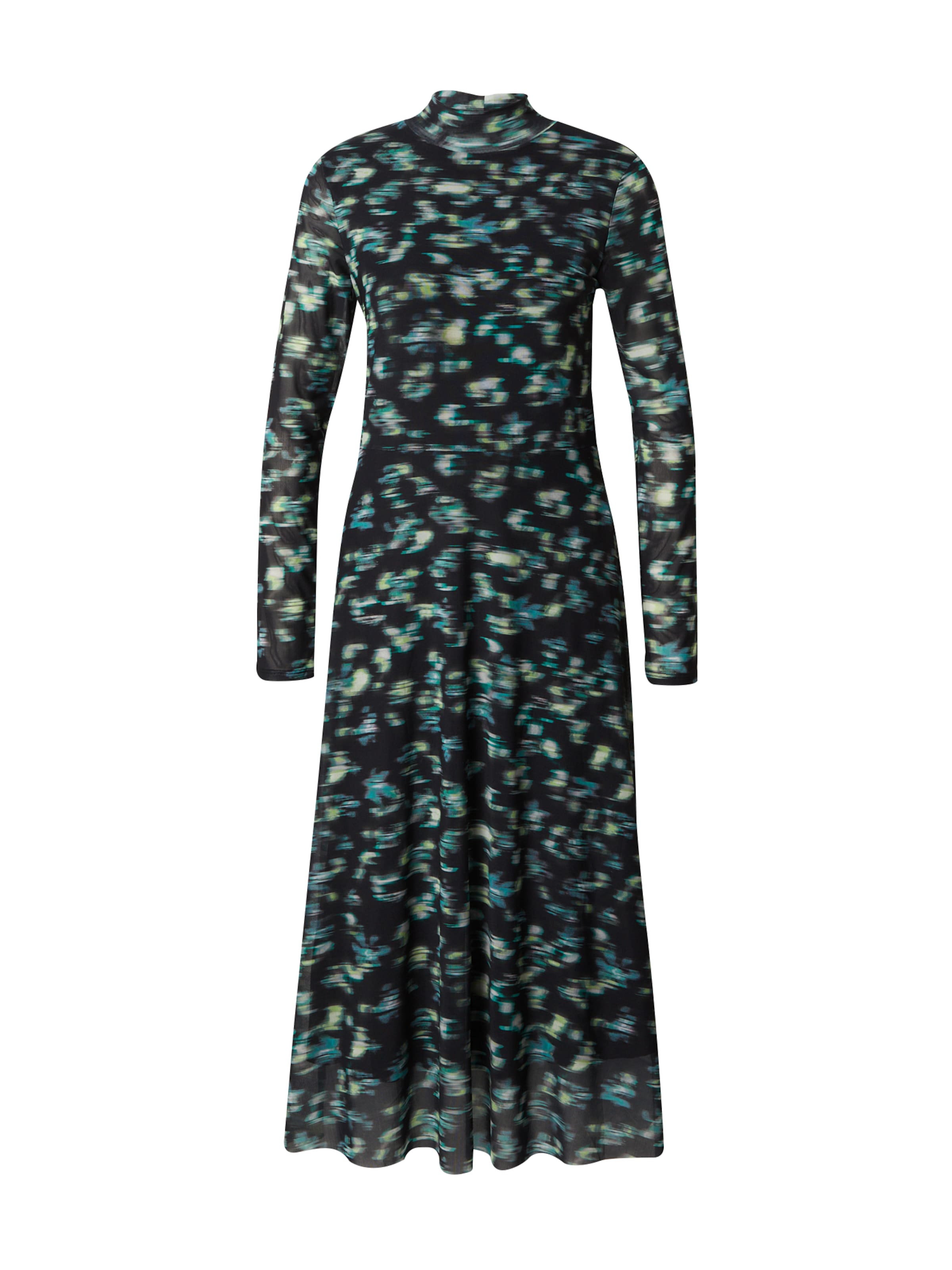 comma casual identity Kleid in Schwarz: Vorderseite