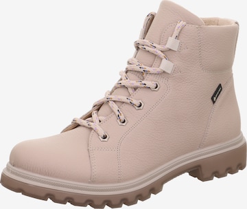 Legero Schnürstiefelette 'Monta' in Beige: Vorderseite