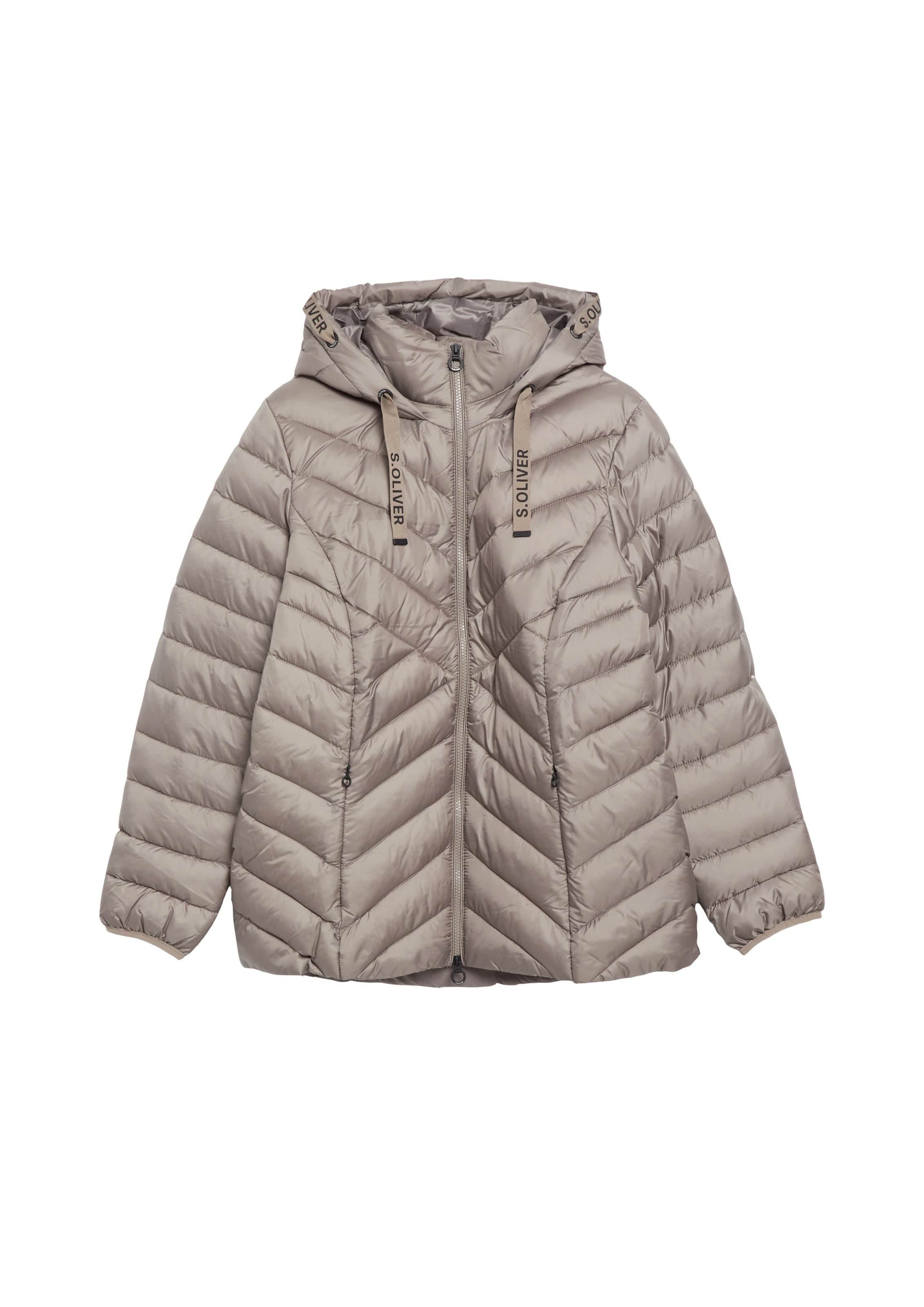 s.Oliver CURVE Jacke in Beige: Vorderseite