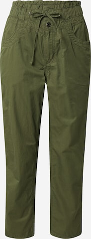 ESPRIT Loose fit Pants in Green: front