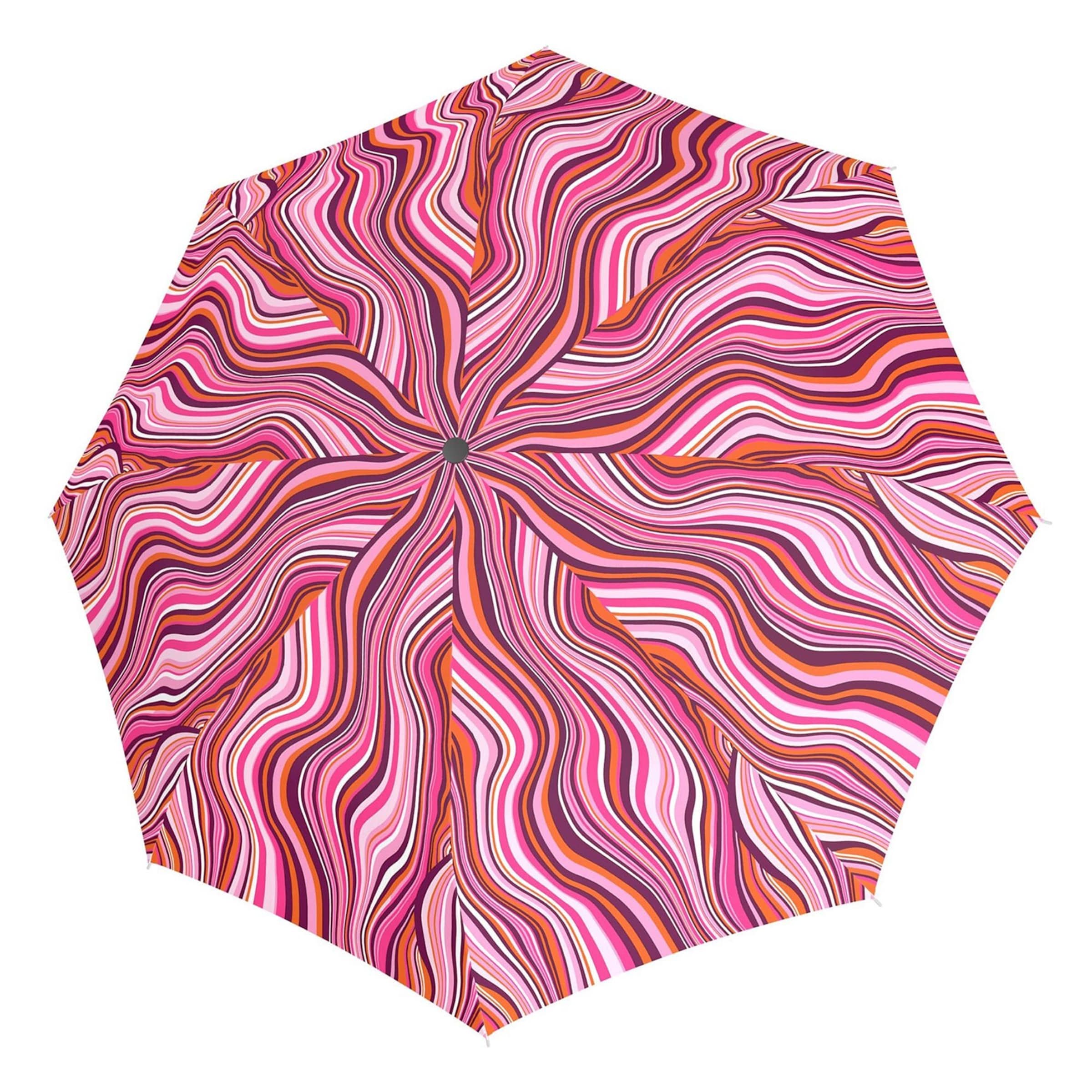 Doppler Regenschirm 'Fiber Magic' in Pink: Vorderseite