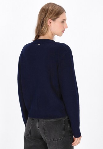 DreiMaster Vintage Knit cardigan 'Vintage' in Blue