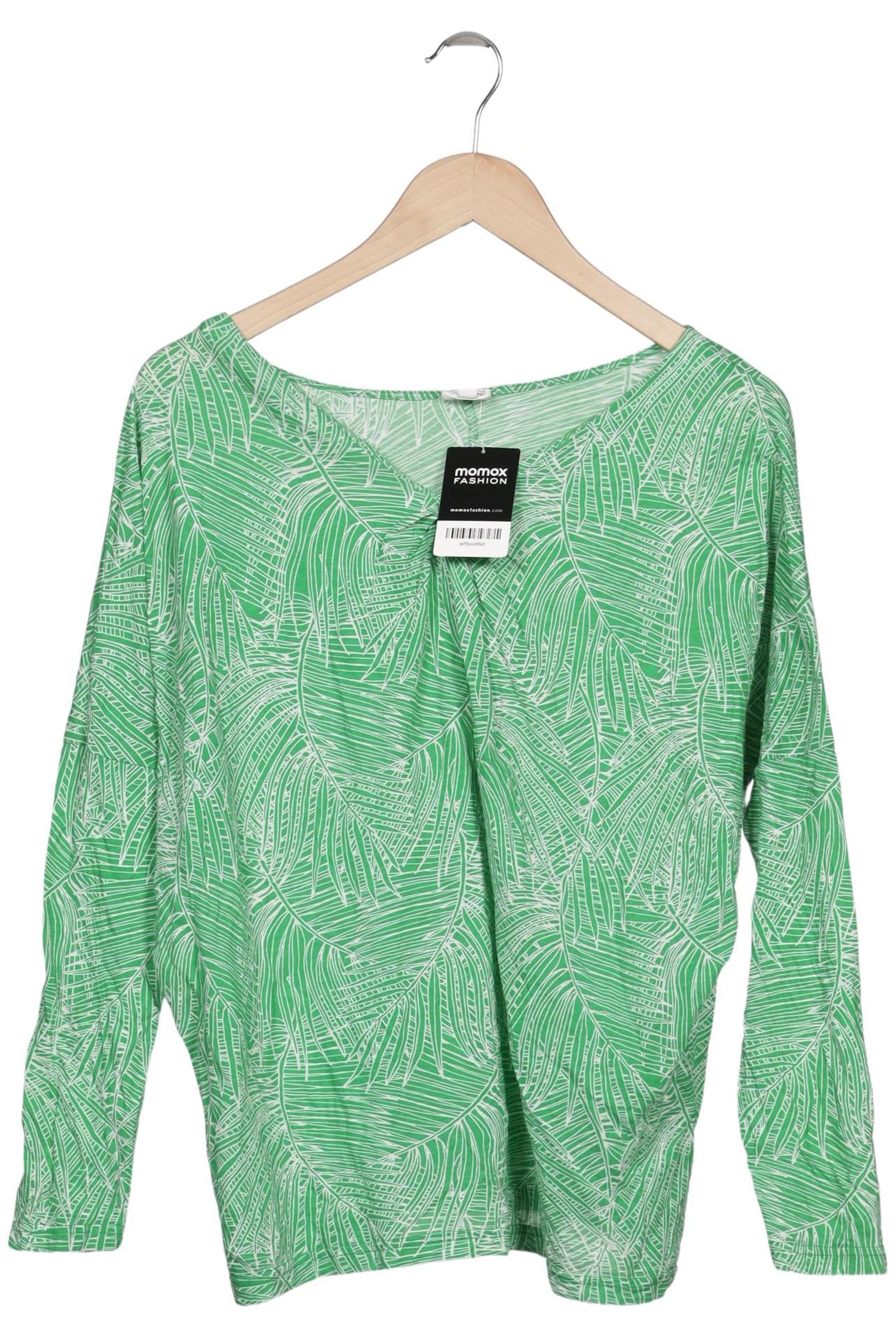 hessnatur Top & Shirt in L in Green: front