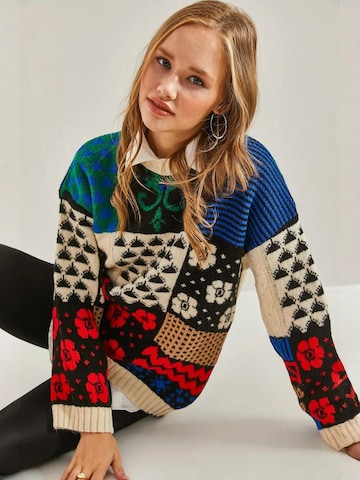 Pullover di Bianco Lucci in colori misti