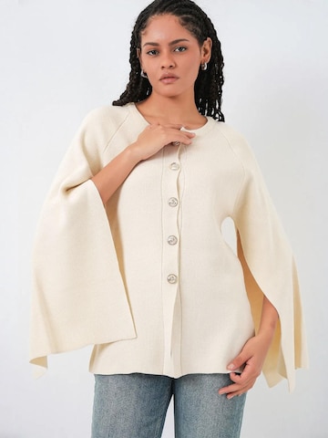 Giacchetta 'Strickjacken' di Bigdart in beige: frontale