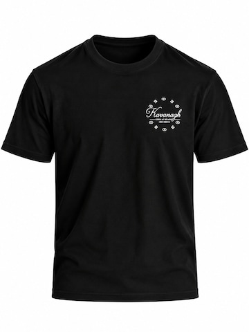 Gianni Kavanagh T-Shirts in Schwarz: Vorderseite