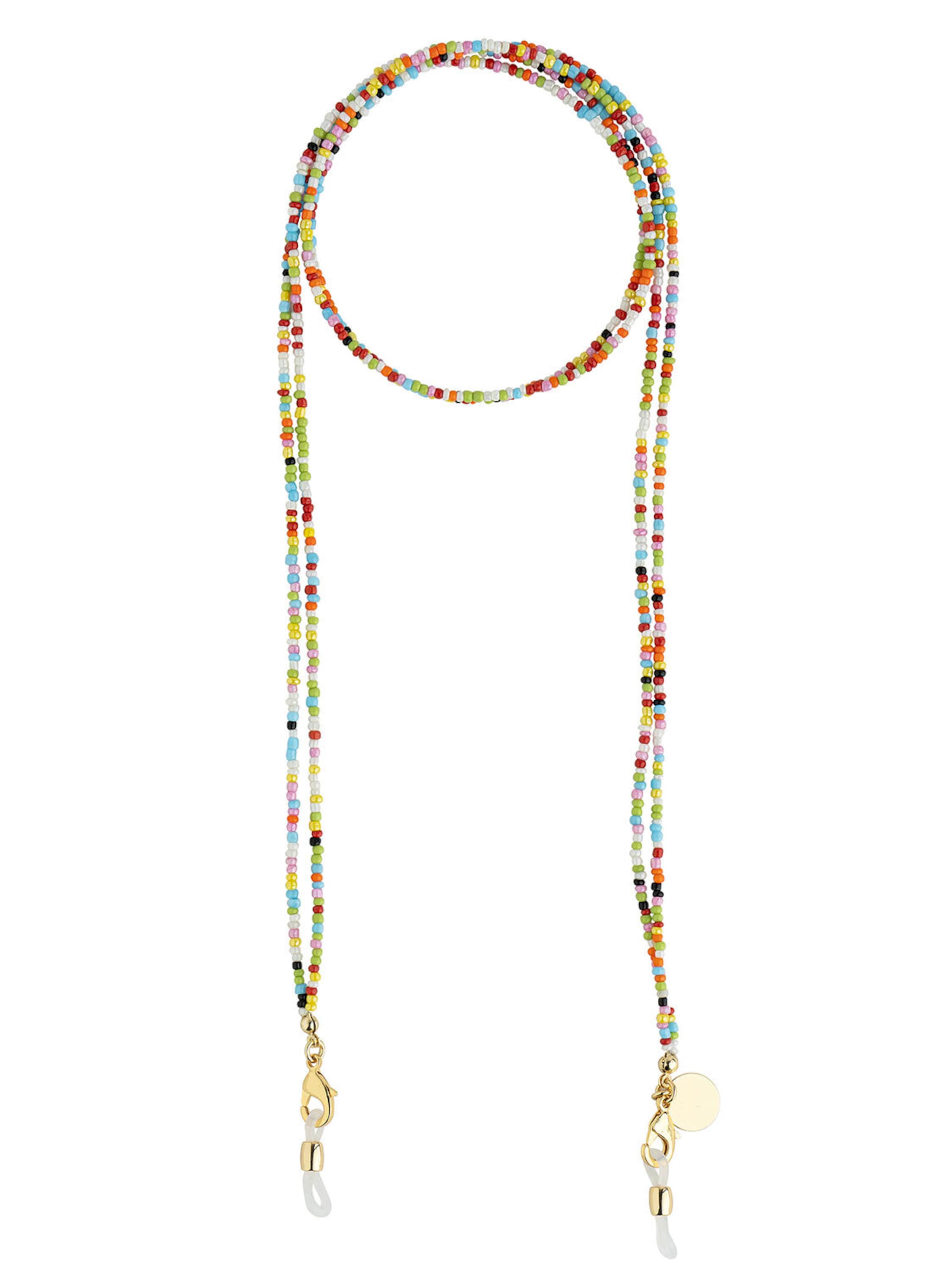 Cheeky Chain Munich Brillenkette 'Hippie' in Mischfarben: Vorderseite
