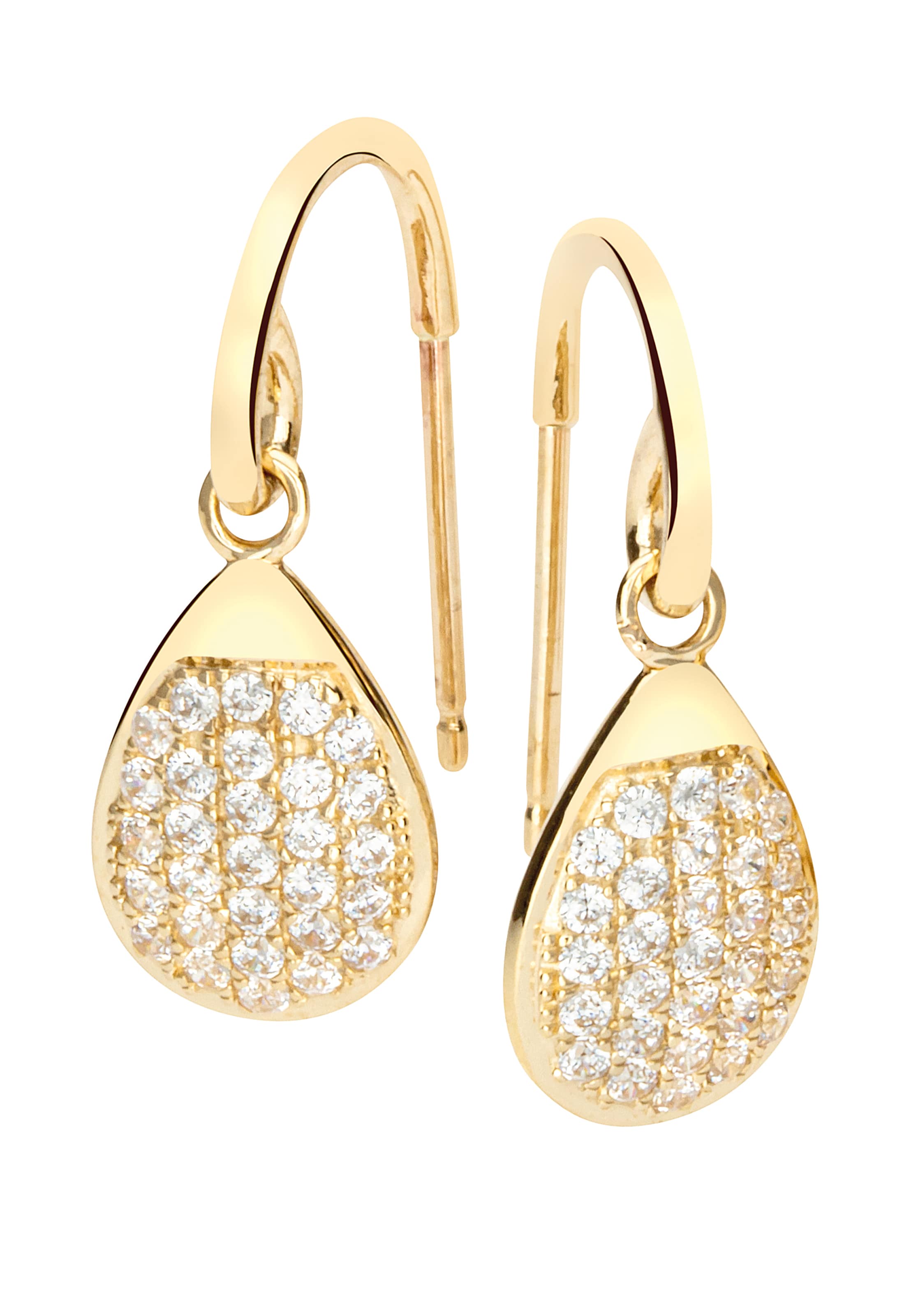 Nana Kay Ohrringe in Gelb: Vorderseite