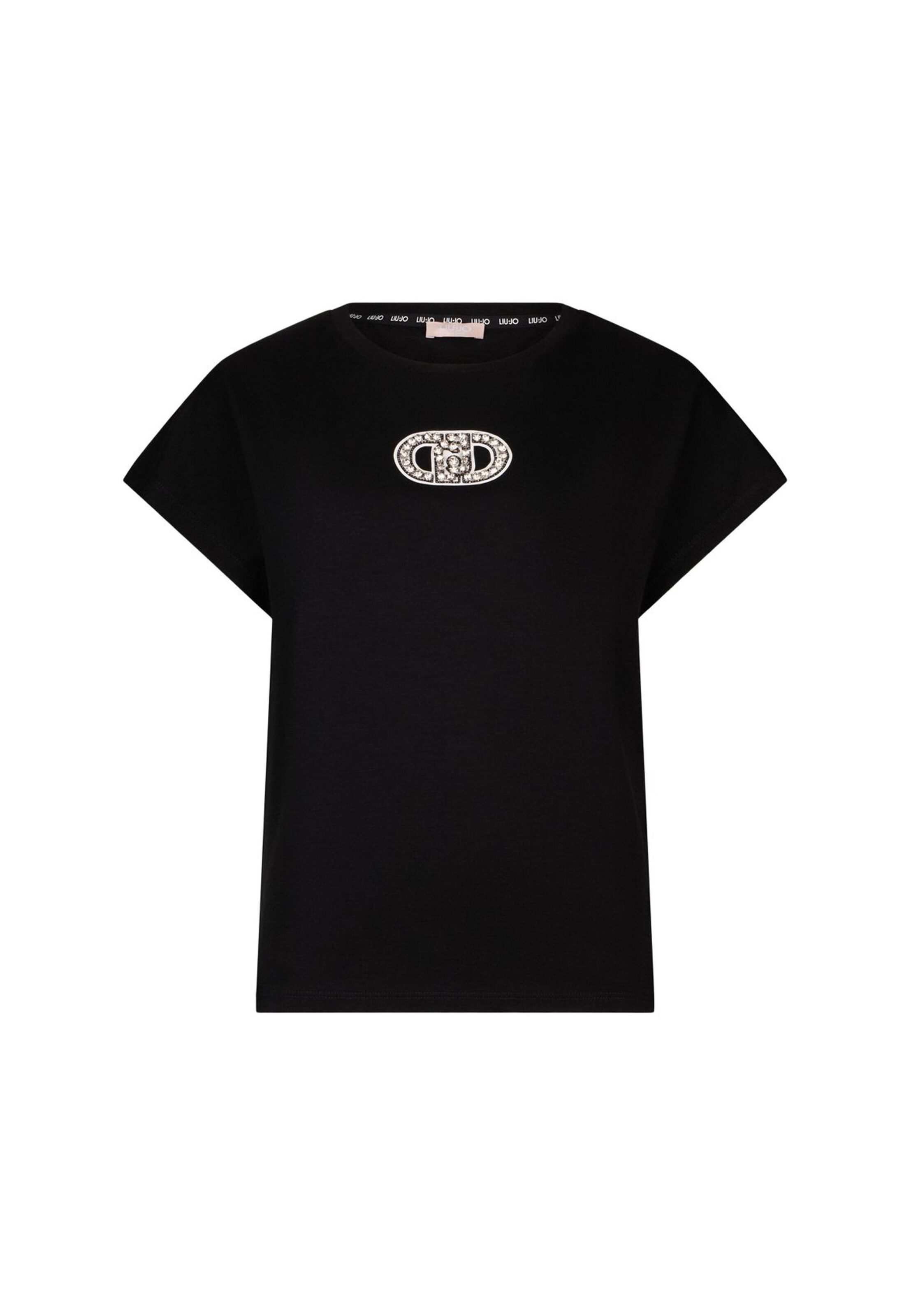 T-shirt Liu Jo en noir : devant