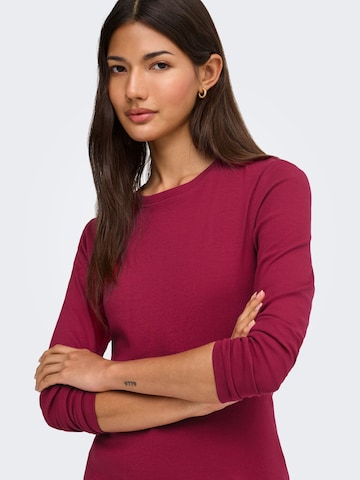 ONLY Shirt 'ONLRiley' in Red