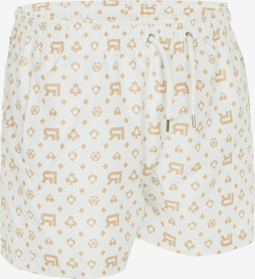 Redbridge Board Shorts in White: front