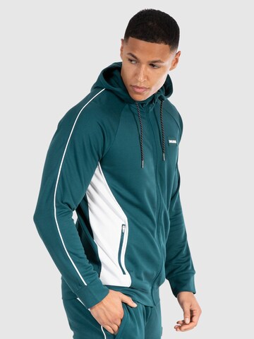 Smilodox Zip-Up Hoodie 'Suit Pro' in Green