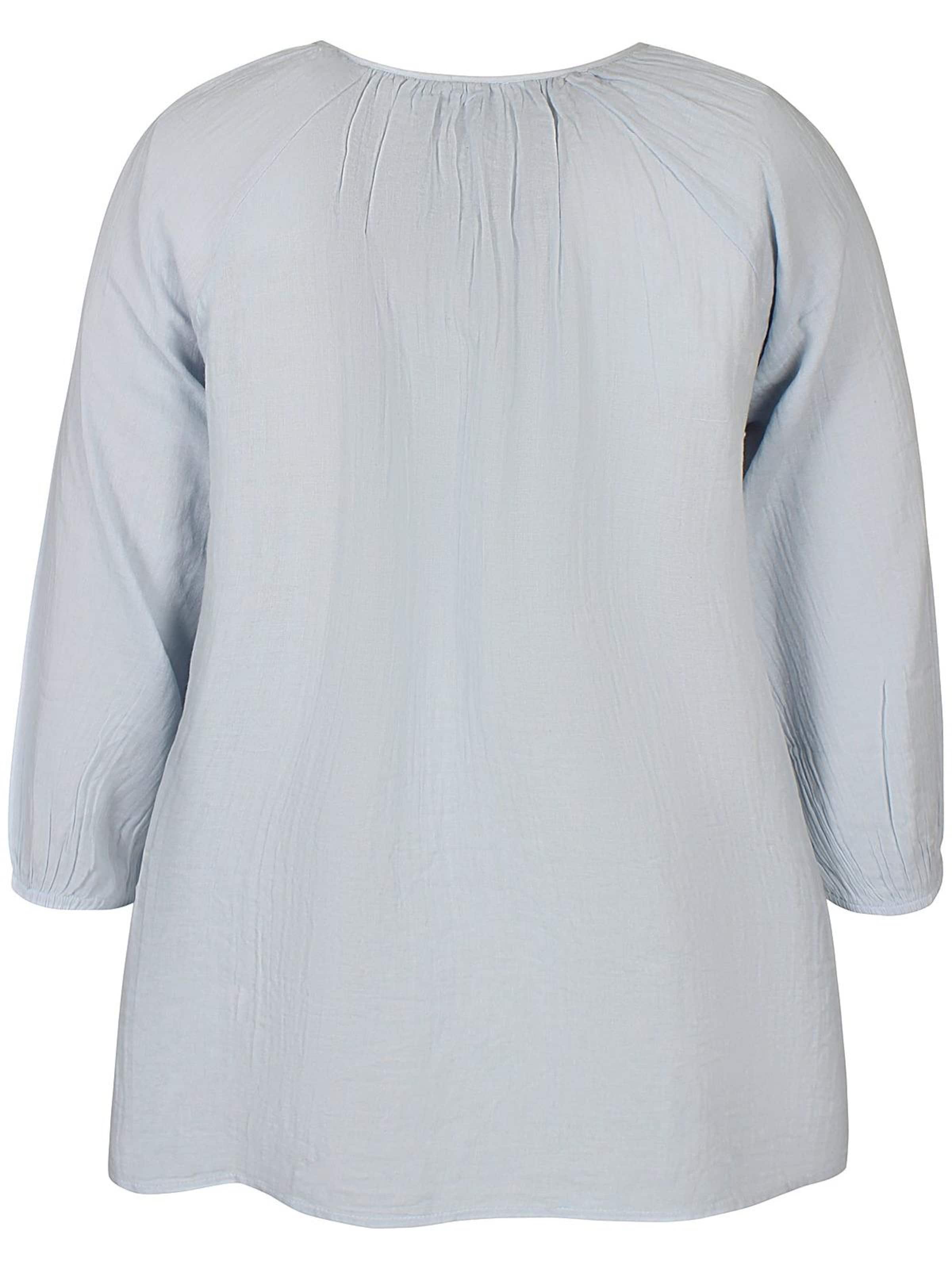 Zhenzi Blouse 'Gemma 1311' in Blauw