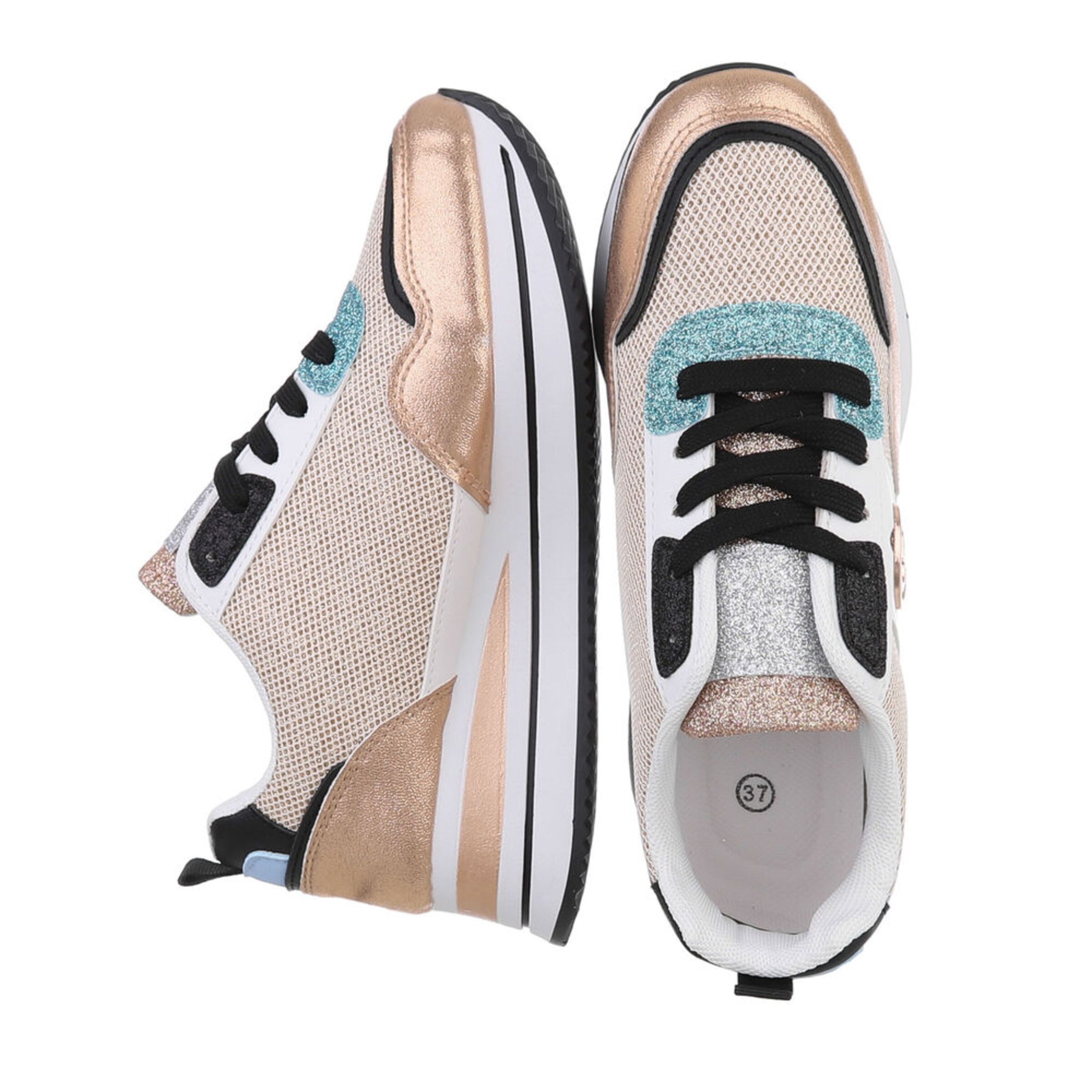 Ital-Design Sneaker in Beige