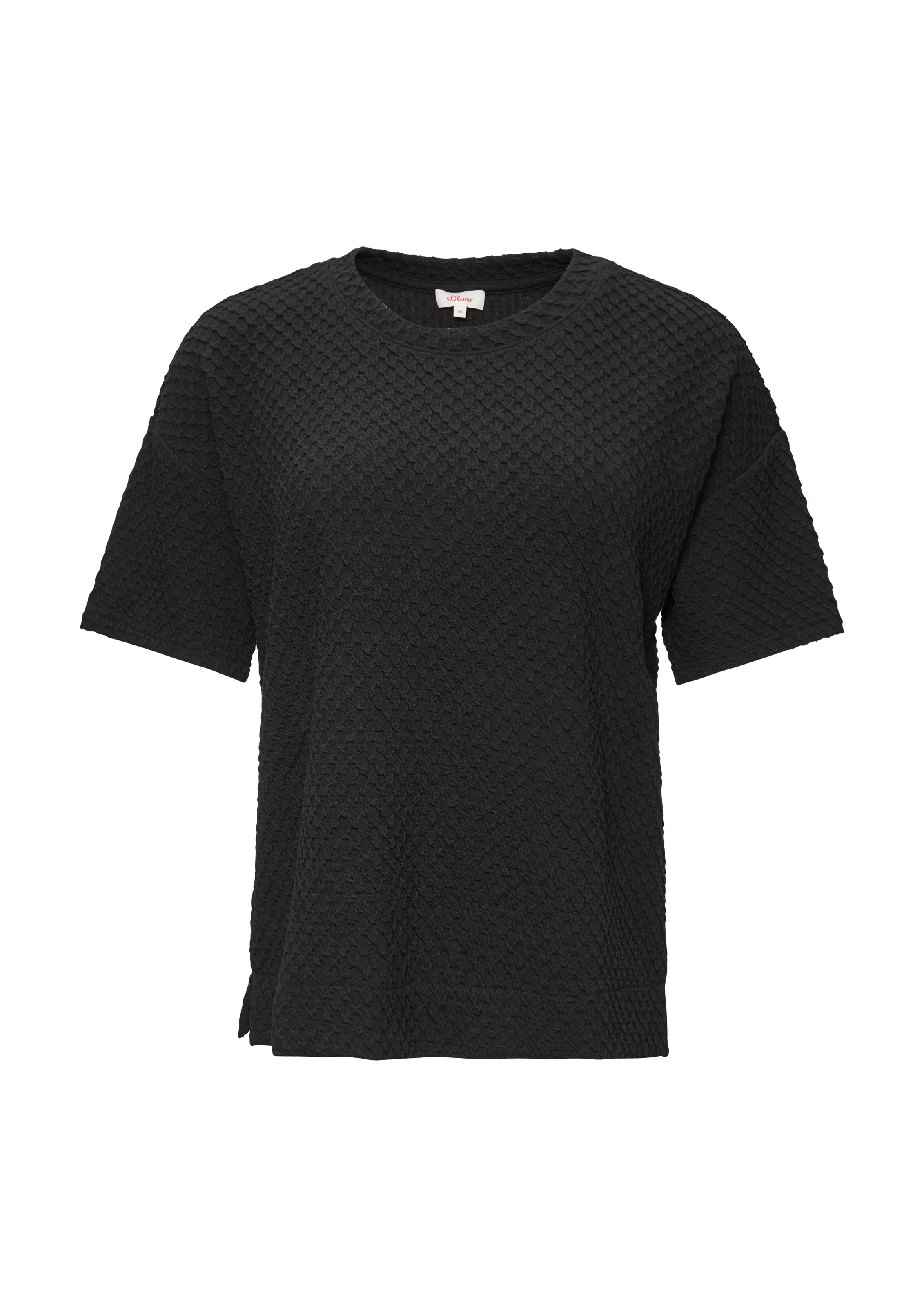 s.Oliver Tričko – černá: přední strana