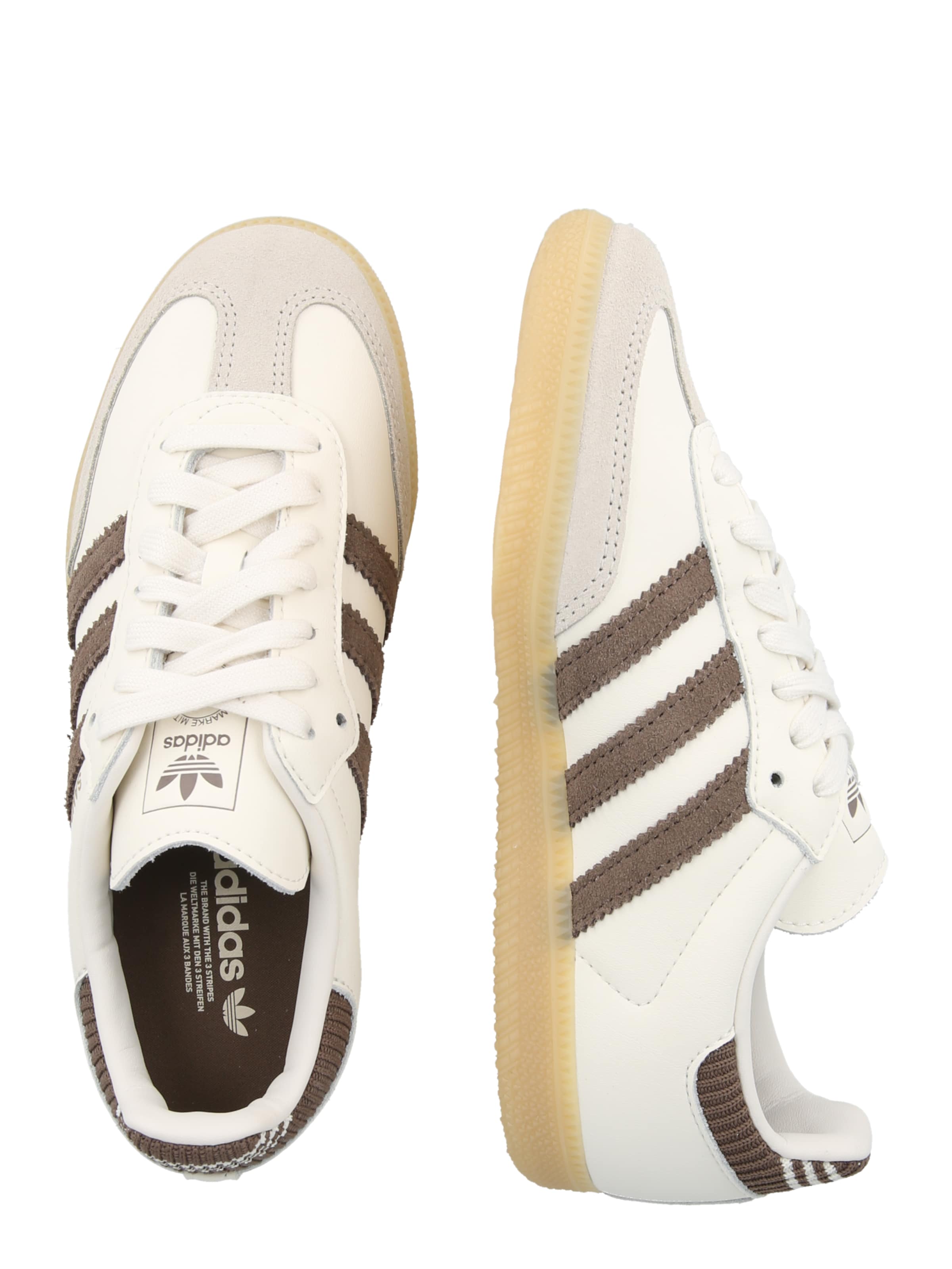 ADIDAS ORIGINALS Кроссовки 'SAMBA' в Белый