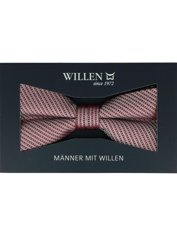 WILLEN Fliege 'Pastell Uni'‌ in Rot