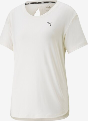 PUMA Performance shirt in White: front