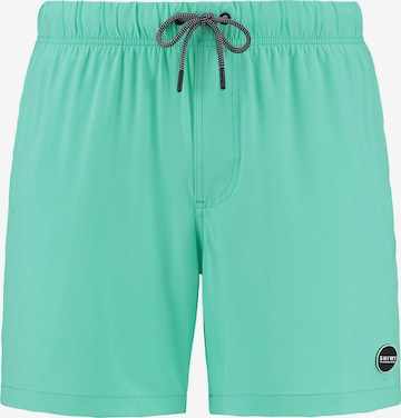Shiwi Board Shorts in Green: front