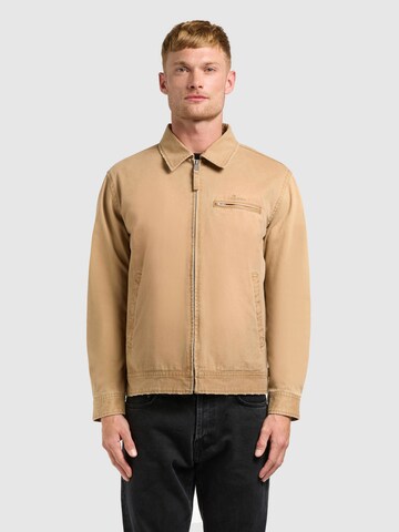 khujo Between-Season Jacket 'Janno' in Beige: front