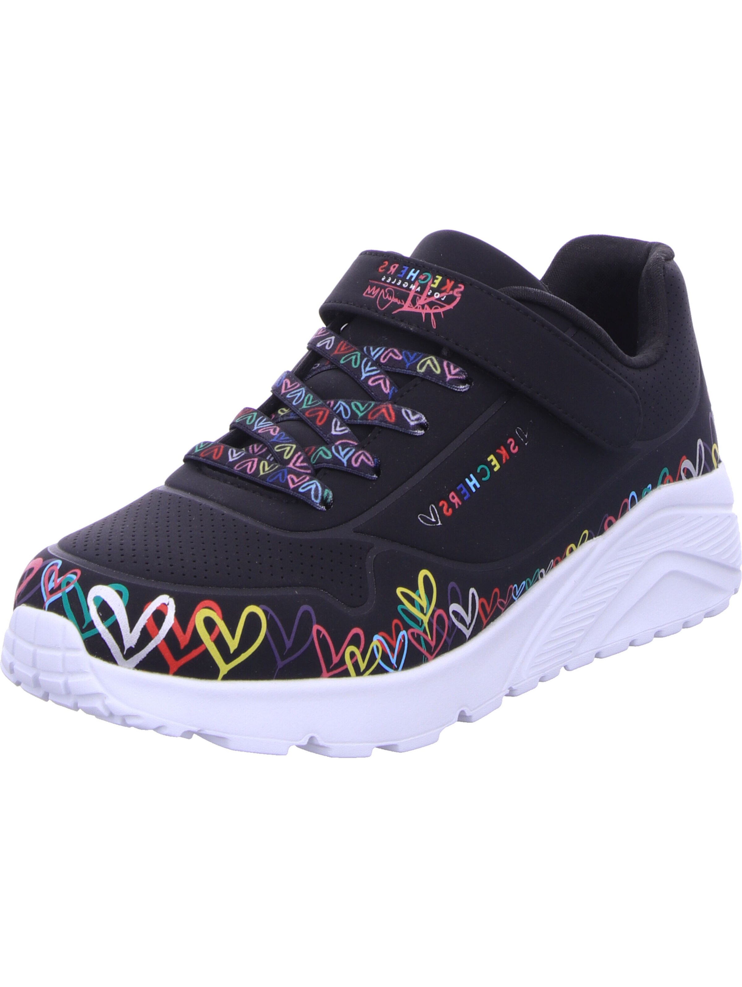 SKECHERS Sneaker in Schwarz: Vorderseite