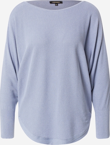 MORE & MORE Oversized Sweater in Blue: front