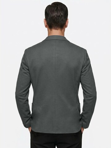 ALLTHEMEN Regular fit Suit Jacket 'Welle' in Grey