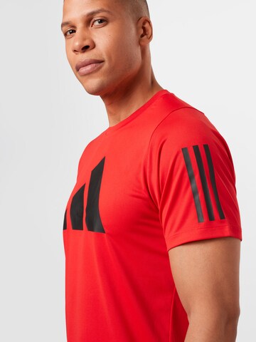 Maglia funzionale 'Free Lift' di ADIDAS PERFORMANCE in rosso