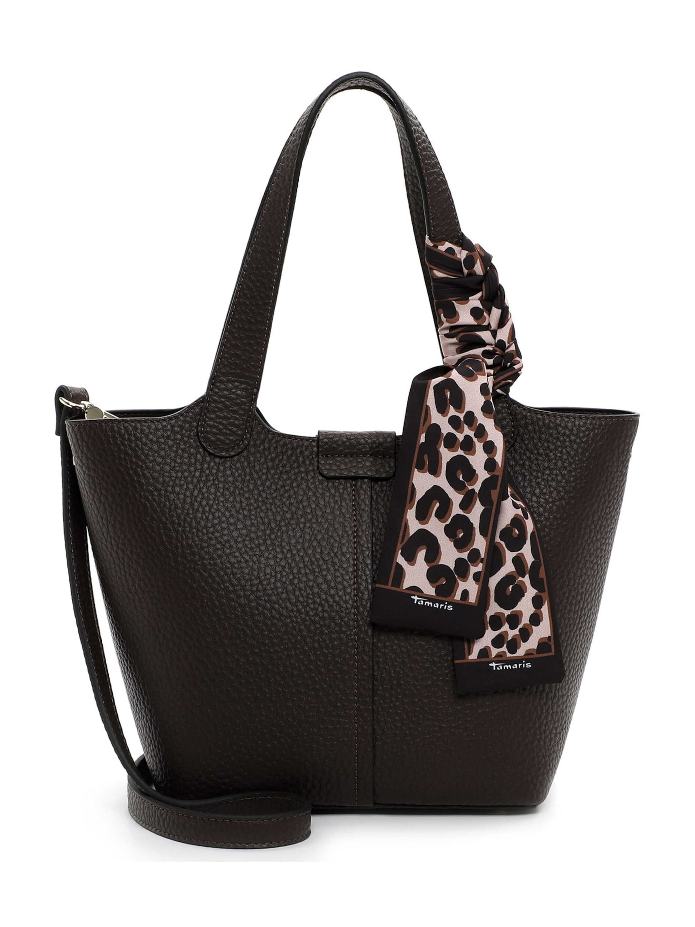Tamaris Nákupní taška 'Georgia' – hnědá: přední strana