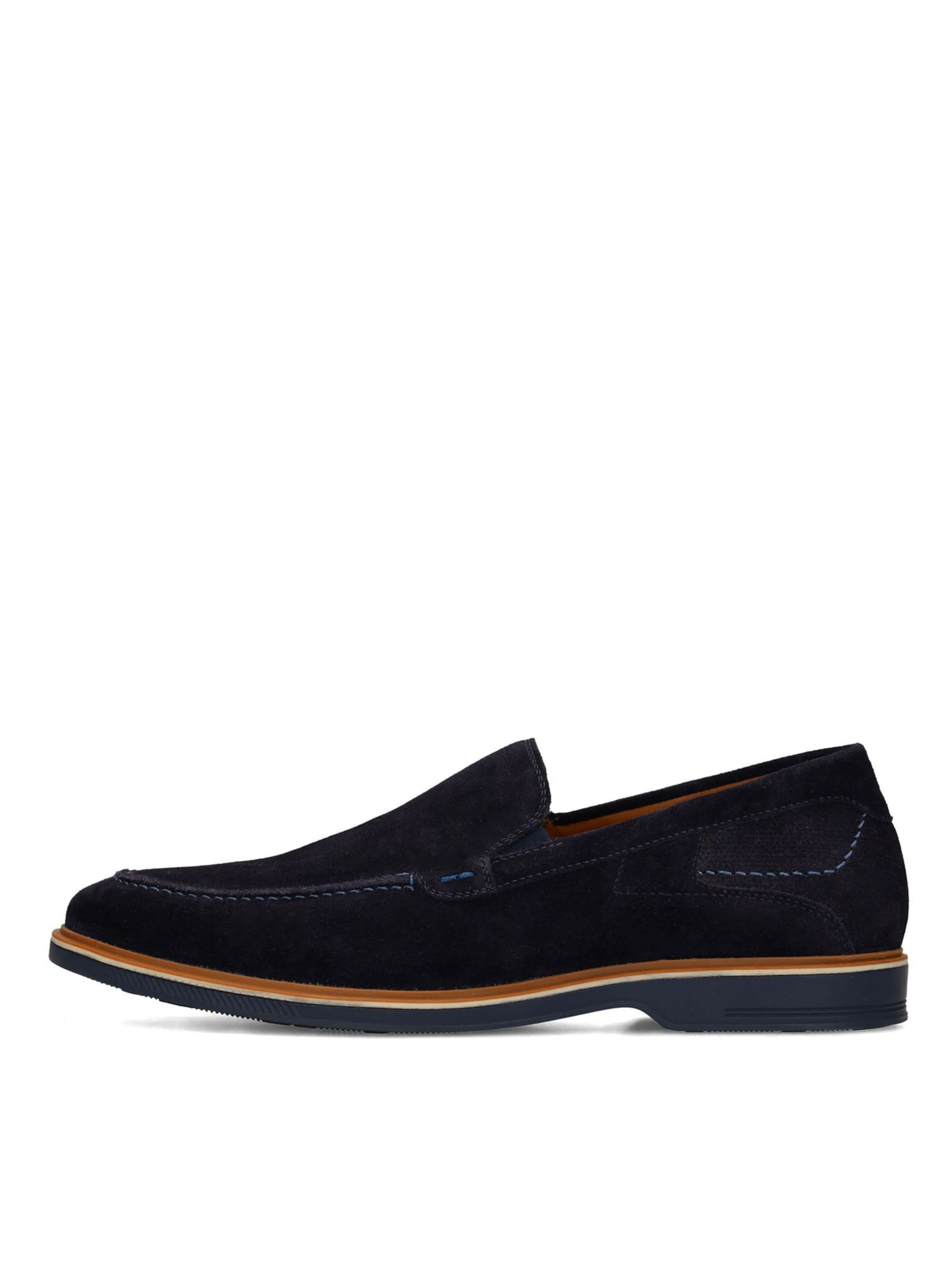 Mocassin no stress en bleu