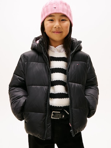 TOMMY HILFIGER Winterjas in Zwart: voorkant
