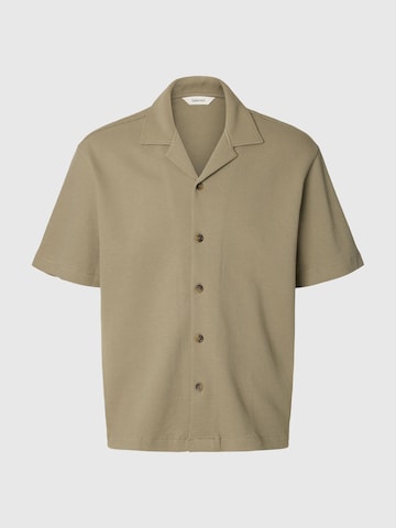 Fit confort Chemise SELECTED en vert