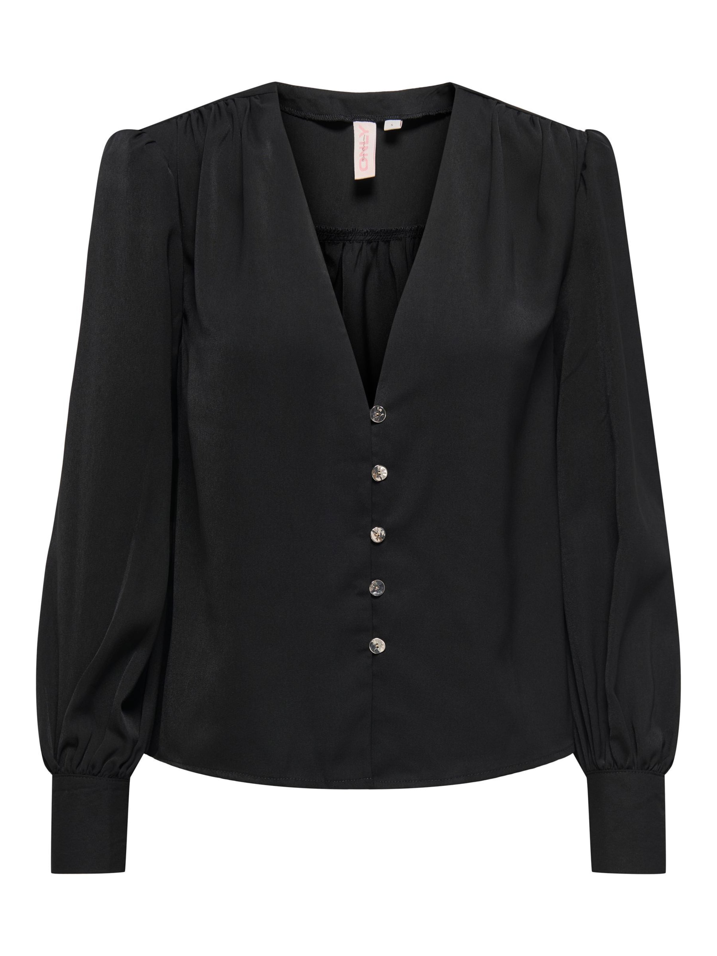 ONLY Top 'ONLCATY' in Zwart: voorkant