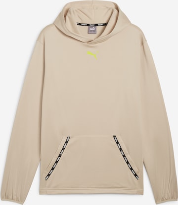 PUMA - Sweatshirt de desporto em bege: frente