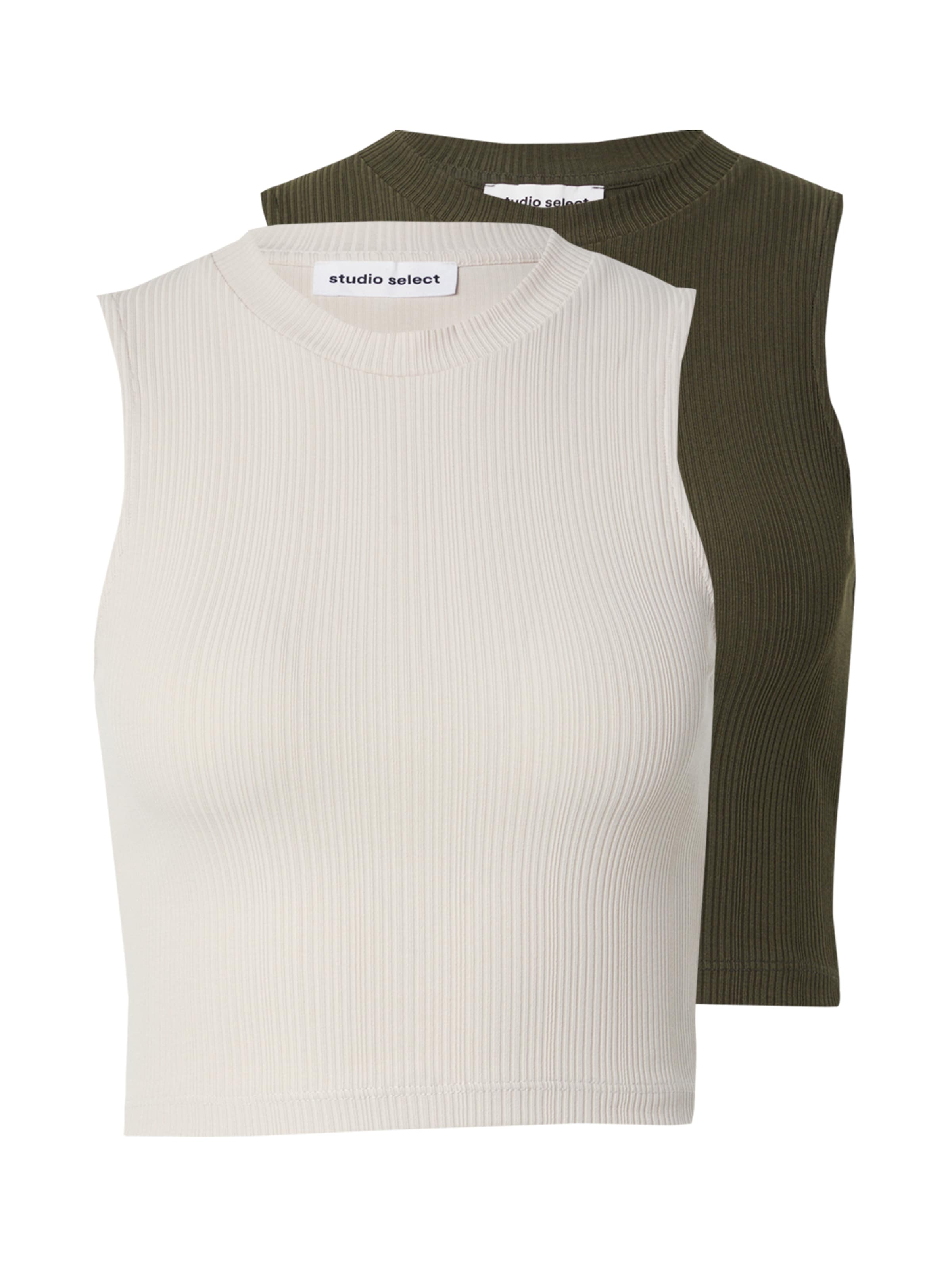 studioselect Τοπ 'Sanja' σε μπεζ: μπροστά