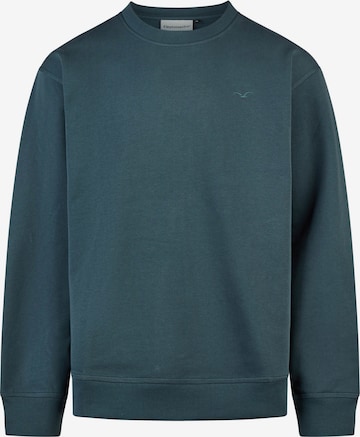 Cleptomanicx Sweatshirt 'Ligull Boxy' in Green: front