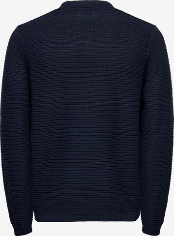 Only & Sons Sweater 'SALL' in Blue