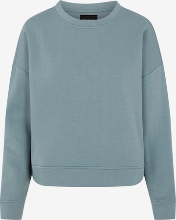 Sweat-shirt 'Chilli' PIECES en bleu : devant