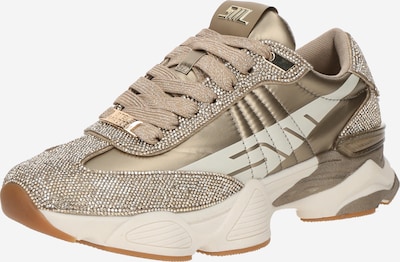 STEVE MADDEN Niske tenisice 'Setback-R' u bež / zlatna / bijela, Pregled proizvoda