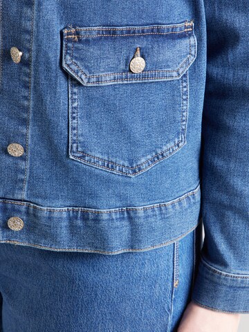 ONLY Carmakoma Jacke 'CARMADISON' in Blau