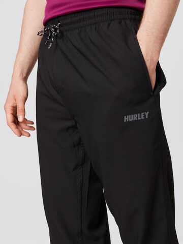 Hurley Regular Sporthose in Schwarz