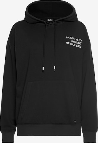 BUFFALO Sweatshirt in Black: front
