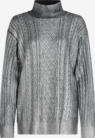 Pullover di Karl Lagerfeld in grigio: frontale